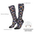 thumbnail image 4 of Fotbe Hawaiian Style Calcetas Divertidas Estampadas para Hombre y Mujer, Calcetas de Algodón hasta la Rodilla para Caminar, Correr, Enfermería y Embarazo, 4 of 6