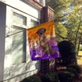 thumbnail image 2 of Carolines Treasures CK3199CHF Hallween Chocolate Labrador Retriever Flag Canvas House Size, 2 of 4