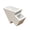 White, variant on KGJQ 3D Printed Arrow Desk Organizer, 2 Compartments Remote Control Pen Holder, Arrow Shape Desk Decoration for Home Office