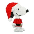 thumbnail image 4 of Open Box 18 Inch Pre-Lit LED Snoopy Santa Indoor/Outdoor Holiday Decoration, 4 of 9