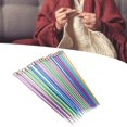 thumbnail image 4 of EIGTHTAIL 10in Knitting Needles Set Single Pointed 25cm Colored Ultra Light Various Sizes Available Aluminum Knitting Supplies Aluminum Knitting Needles 10in Knitting Needles Set, 4 of 8