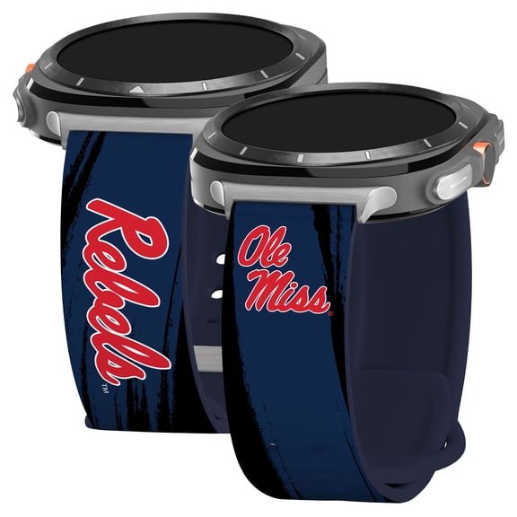 Mississippi HD Paint Stripe Unisex Watch Band for Samsung Galaxy Watch Ultra 47mm (Long)