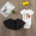 thumbnail image 3 of Mi primer bebé de Navidad, niñas, vestidos de Navidad, trajes de fiesta, camisa, tutú + body para bebé, conjunto de vestido, ropa infantil, 3 of 5