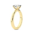 thumbnail image 4 of 5 Carat IGI Certified Radiant Shape Lab Grown Diamond Engagement Ring | 14K Yellow Gold | Juniper Crossover Solitaire Diamond Ring | FG-VS1-VS2 Quality Friendly Diamonds, 4 of 5