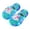 Blue, variant on Kids Bunny LED Light-Up Slide Sandals Fun Open-Toe Shoes Color:Black,Size:3-3.5 Years