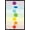 Black Framed Version, variant on Chakras Wall Poster, 22.375" x 34", Framed
