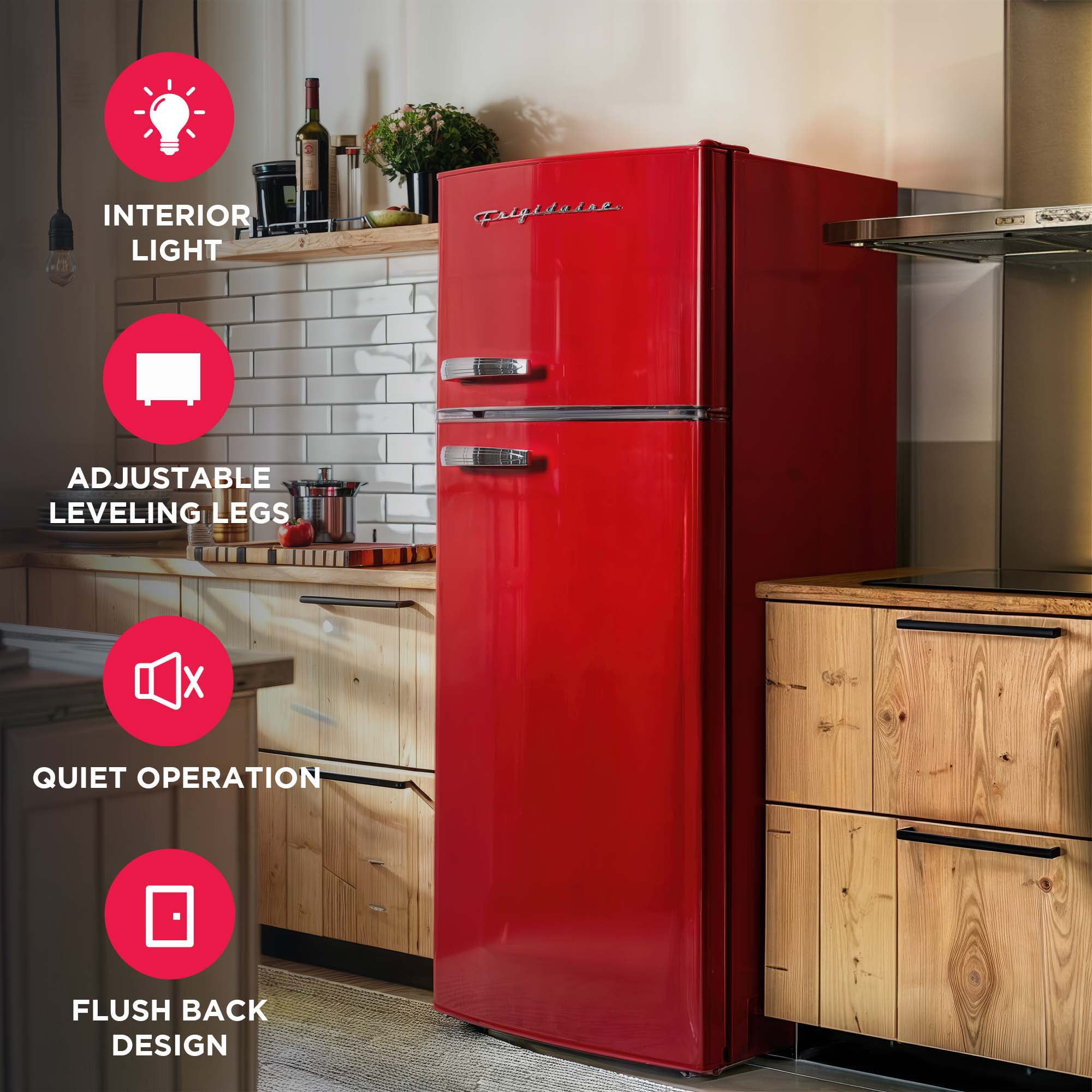 EFR753 Retro Fridge - Refrigerators for appliance retail - Walmart