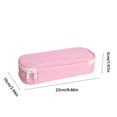 thumbnail image 3 of FAMTKT Zipper Pencil Pouch Cloth Pencil Case Portable Pencil Bag Coin Bag Cosmetic Bag Office Stationery Storage Bag on Clearance, 3 of 3