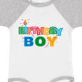 thumbnail image 4 of Inktastic Birthday Boy Letters Boys Baby Bodysuit, 4 of 5
