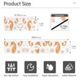 thumbnail image 3 of Yayeee Faucet Mat for Kitchen Sink 30" Diatomite Long Splash Guard Pad, Orange Seahorse, 2 Pack, 3 of 7