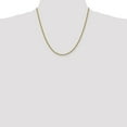 thumbnail image 2 of 14k Yellow Gold 20 Inch 2.5mm Rope Chain Necklace Pendant Charm, 2 of 9