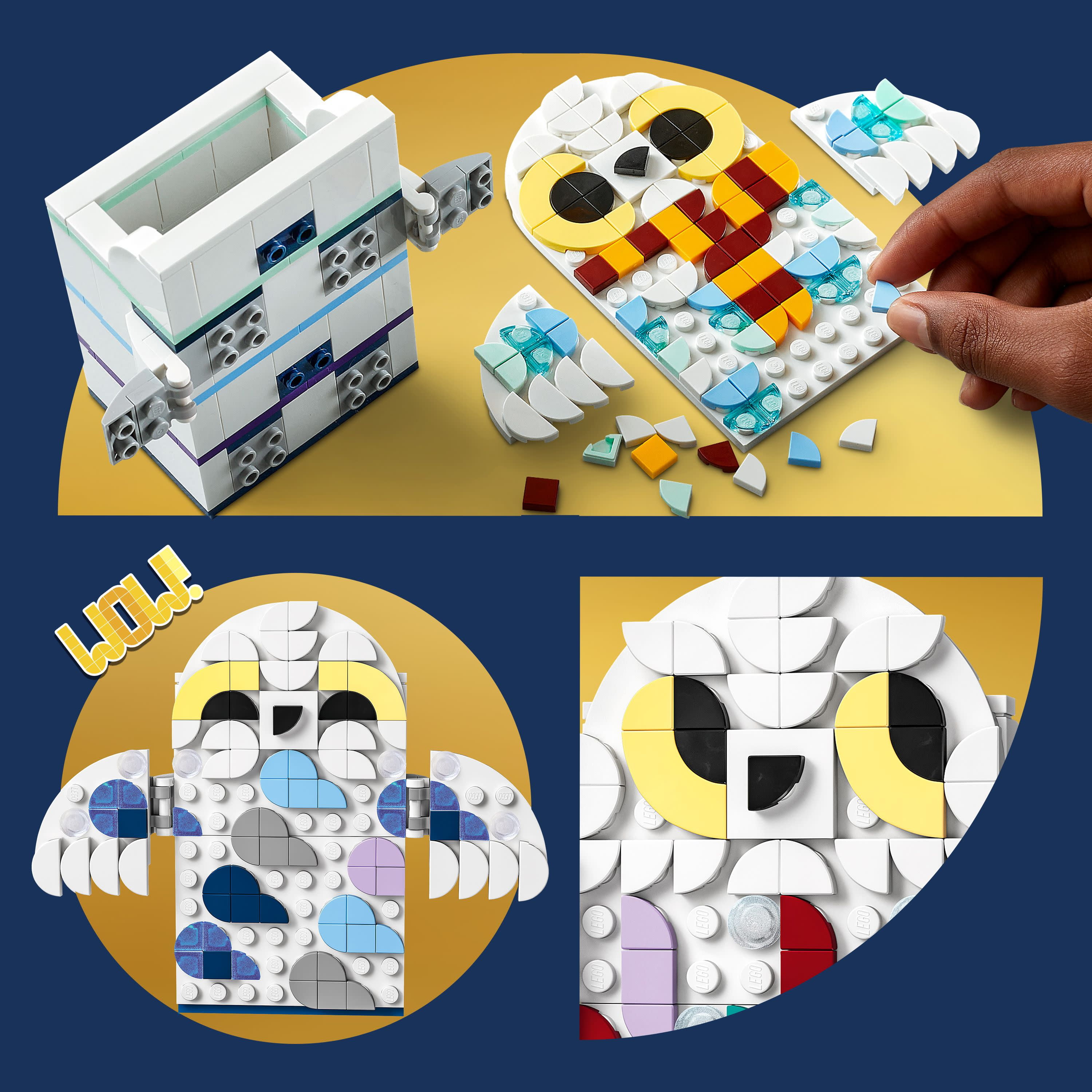 LEGO Dots - Hedwig Pencil Holder