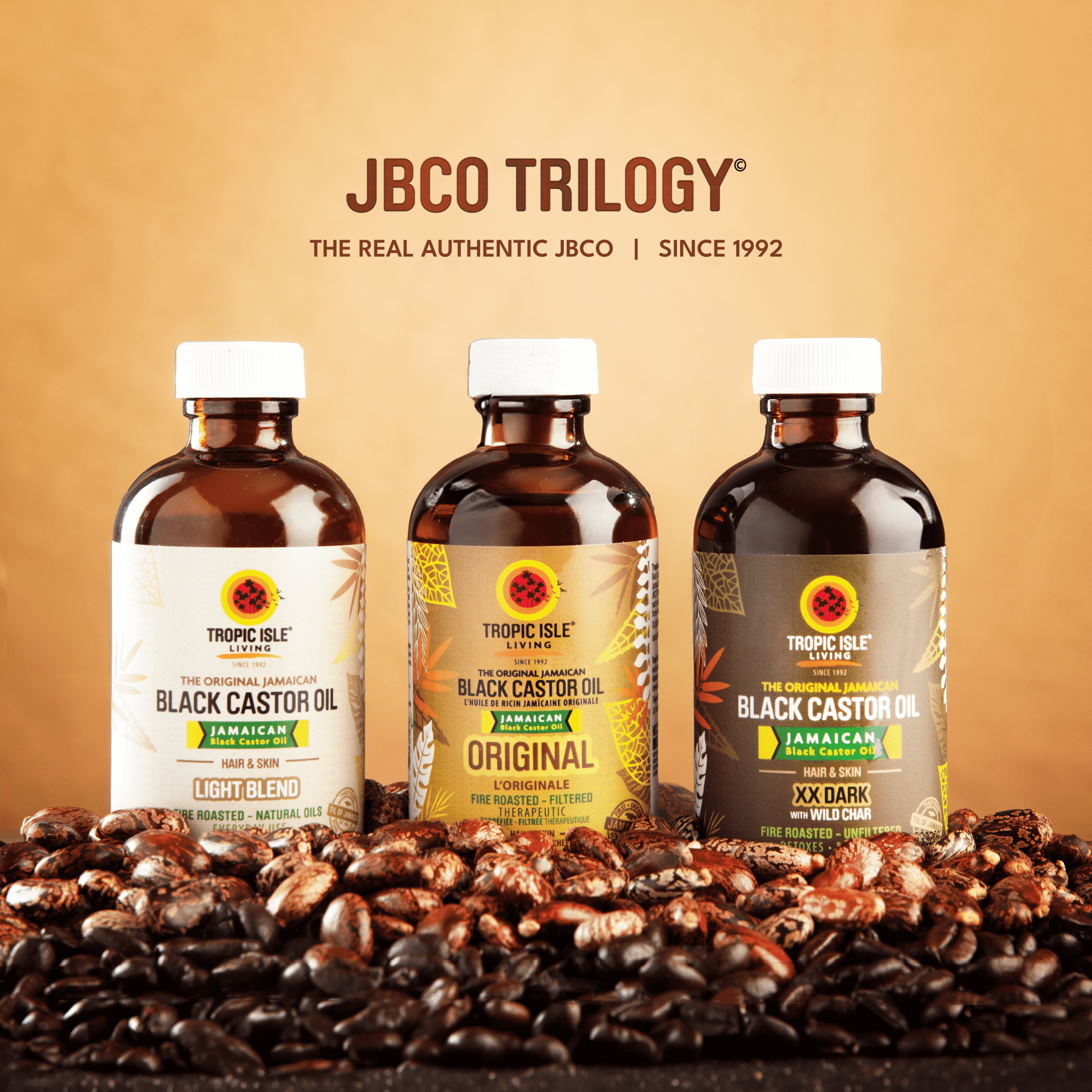 Tropic Isle Living, 100% Natural Jamaican Black Castor Oil, 8oz