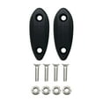 thumbnail image 2 of Motorcycle Rearview Mirror Block Off Base Plates Set for ZX6R 2009-2015 Black, 2 of 9