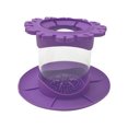 thumbnail image 1 of Limpiador de pinceles Taza de enjuague Bellas artes, estudio, aula | Soporte para pinceles y herramienta de limpieza de silicona para medios acrílicos, acuarelas y a base de agua, 1 of 2