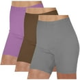 thumbnail image 2 of Leggings de yoga de moda para mujer, 3 piezas, para fitness, correr, gimnasio, para mujer, sólidos, deportivos, activos, pantalones de poliéster para mujer., 2 of 3