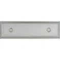 thumbnail image 4 of Avondale Collection Bold Modern-Traditional Mirrored Nightstand with Silver Hardware, 4 of 4