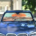 thumbnail image 4 of Yayeee Car Windshield Sun Shade Universal Fit Front Visor Protector, Retro UFO, 4 of 8