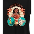 thumbnail image 3 of Disney Princess - Moana Adventurer  - Women's Short Sleeve Graphic T-Shirt, 3 of 5