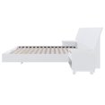 thumbnail image 3 of Nexera Oslo 4-Piece Floating Platform Bedroom Set, White, Queen, 3 of 7