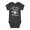 HEATHER CHARCOAL, variant on - Sorry Ladies Mom Is My Valentine Baby Graphic One Piece