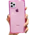 thumbnail image 1 of Square Cases Reinforced Corners TPU Cushion, Crystal Clear Slim Cover Shock Absorption TPU Silicone Cases(iPhone 11Pro max), 1 of 7