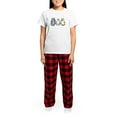 thumbnail image 4 of CafePress - 3Cats2 Kopie - Women's Short Sleeve Print T-Shirt and Pants Light Cotton Pajama Set, 4 of 7