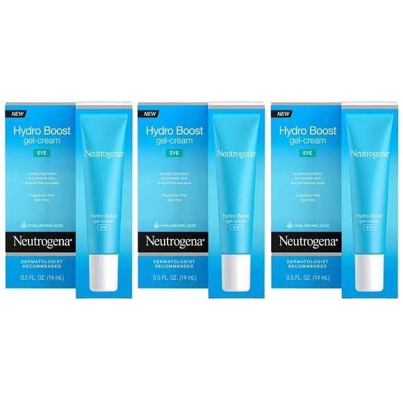 Crema para ojos Neutrogena Hydro Boost en gel, 15 ml (paquete de 3)