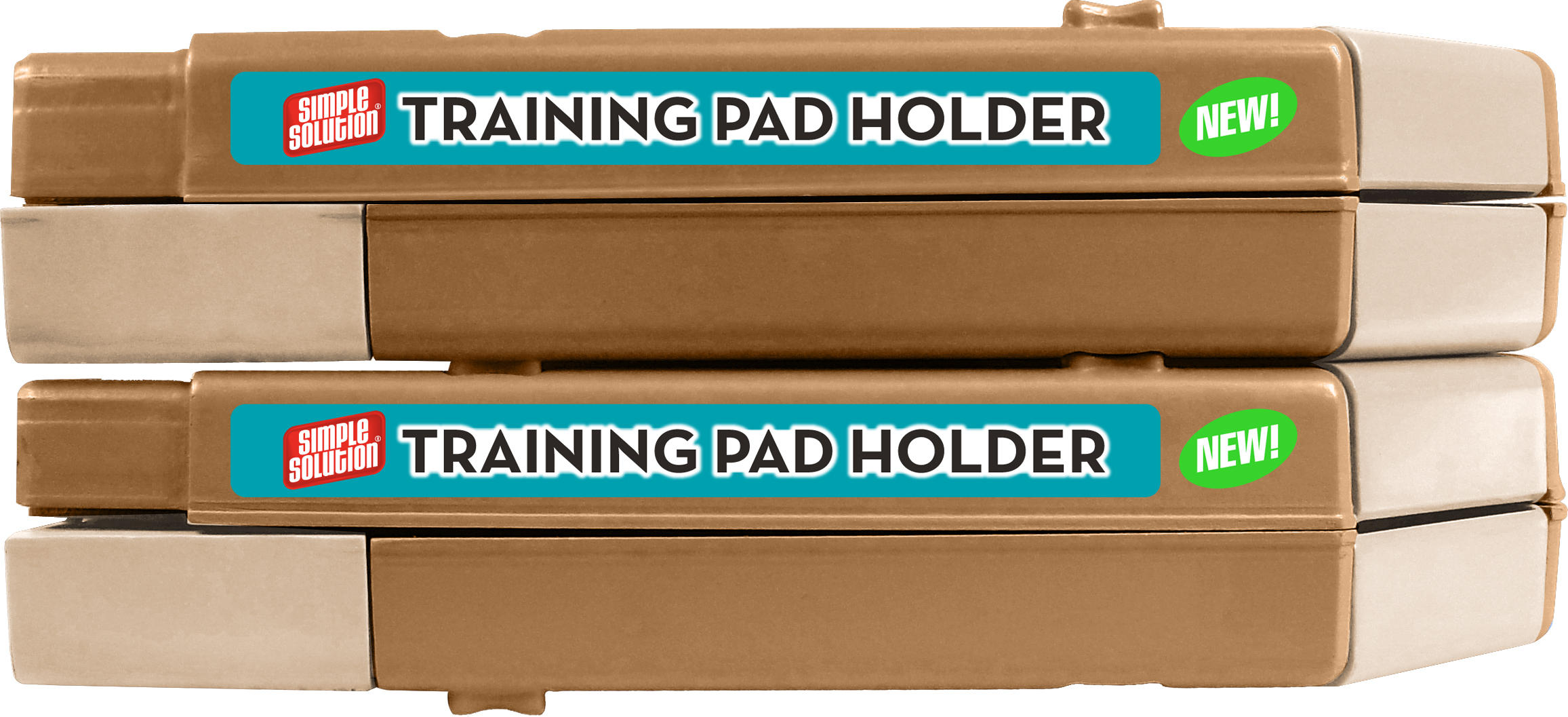 Simple Solution Dog Pad Holder | Portable Tray for Pet Training and Puppy Pads | Protection Against Pad Leakage, Bunching, and Shredding | Fits Pads 21 x 21 Inches or Smaller - image 2 of 2