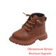 thumbnail image 1 of Botas Chelsea de cuero para niños Botines impermeables para niños Zapato informal de moda para niños pequeños Tan Jianjun unisex, 1 of 2