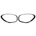 thumbnail image 3 of Headlight Ring Trim,2pcs Gloss Black Headlight Eco-Friendly Materials, 3 of 14