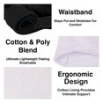 thumbnail image 2 of 50 Pack of Bulk Wholesale Women's Cotton Moisture Wicking Multi Color Brief Underwear Assortment for Women in Small, 2 of 6