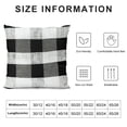 thumbnail image 5 of Pillow Covers, Throw Pillow Covers, Black and White Throw Pillow Covers for Home Decorative Farmhouse Sofa Decor, 5 of 5