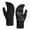 Black, variant on Gloves for Women Men Unisex Winter Thermal Gloves With Grip Two Finger Design With Touchscreen Warm Thick Thermal Blended Fleece Gloves Black One Size