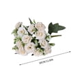 thumbnail image 3 of RYDCOT Wedding Simulated Flower Bouquet, Artificial Silk Flower Tabletop Decoration for Festival New Year Party, Handheld Flower Road Guide Wall Artificial Flower (1Pcs), 3 of 7