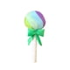 thumbnail image 1 of Kearding Juguete de peluche de piruleta de Color arcoíris, muñeco de caramelo colorido de dibujos animados de peluche suave, accesorios Decoración del hogar Verde, 1 of 6