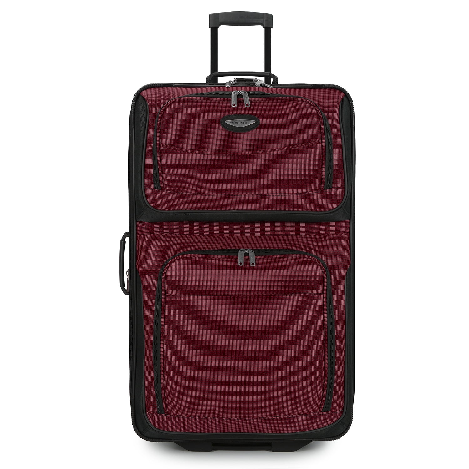 Travel Select Amsterdam Expandable Rolling Upright Luggage, Burgundy, 29" Checked Large