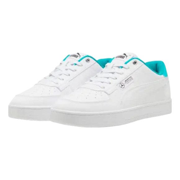 Tenis Puma Niños Juvenil Mercedes Amg Petronas Caven 2.0 Jr Casual blanco 24 MX
