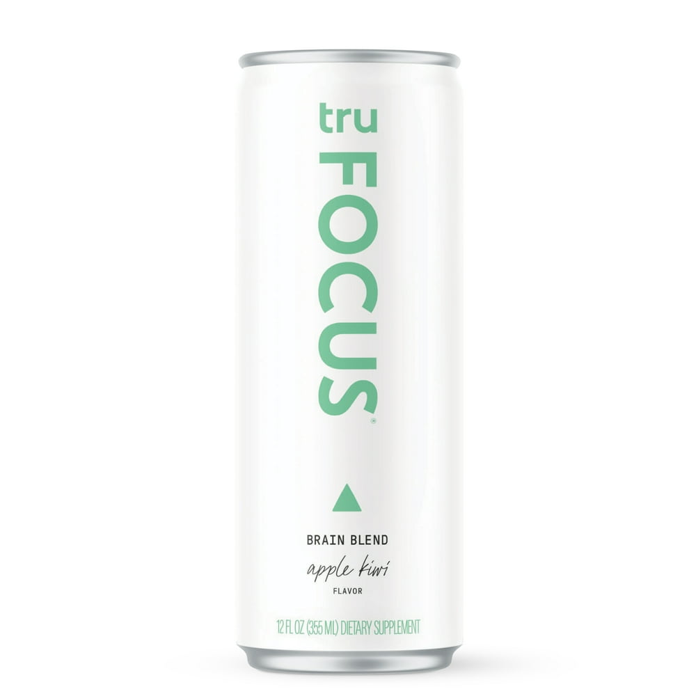 Tru Focus Drinks, Natural Brain Boost Energy Seltzers with Nootropics