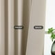 thumbnail image 3 of Cortina Joydeco Térmica Aislante Blackout 132x160 cm Beige, 3 of 9