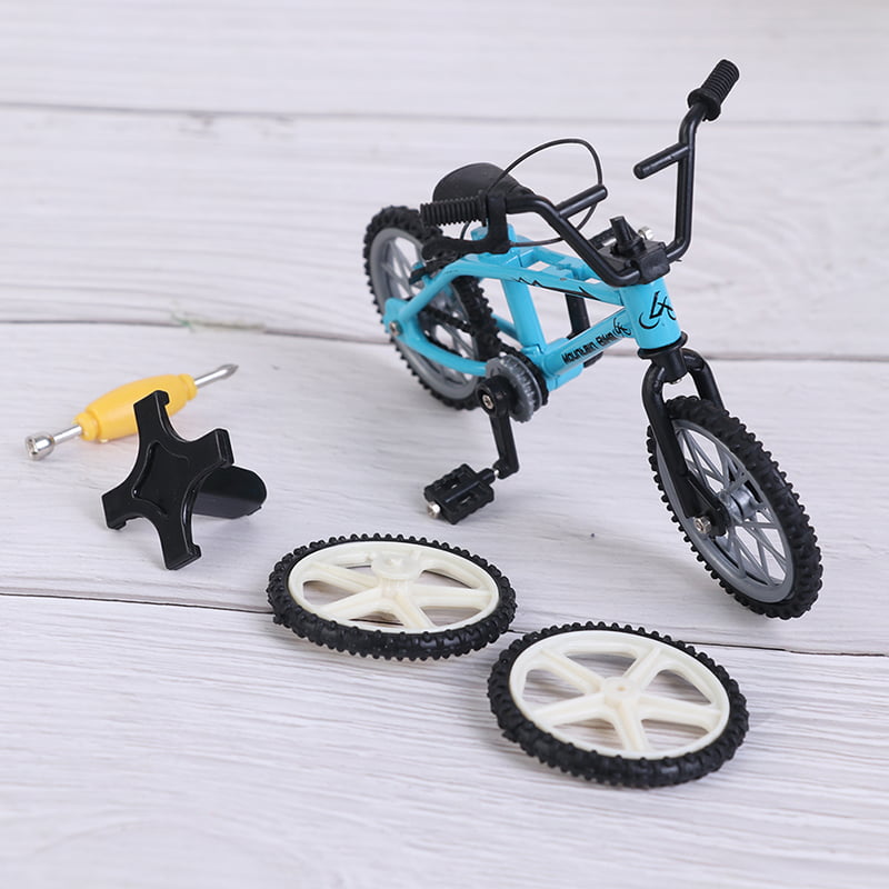 Mini Finger Toy Mountain Bike Bicycle Finger Scooter Toy Removable Bike Toy Gift 