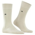 thumbnail image 2 of Burlington Calcetines Hombre - DUBLIN, Calcetín Corto, Logo, Talla Única, Color Sólido Beige 40-46, 2 of 6