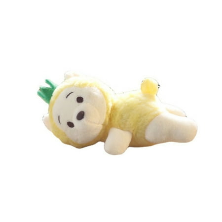 

Seekfunning Cute Pineapple Bear Pendant Plush Toy Pattern A