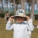 thumbnail image 2 of Sombrero para el sol para niños, 52-54 cm, gorra de playa para bebé, sombrero de pescador para niño y niña, sombrero de cubo de ala ancha de algodón, sombreros de cubo de verano Rojo Verde Cocina, Decoración y Otros, 2 of 5