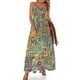 thumbnail image 1 of Sé cuadrado. Sé colorido. Vestido sin mangas. Vestidos casuales. Vestidos de moda para mujer. Vestidos con mangas largas. Vestido ajustado., 1 of 7