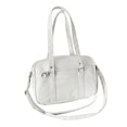 thumbnail image 1 of Minnieouse Bolso de hombro de PU informal japonés, opción moderna y práctica para estudiantes, bolso japonés Bolsas de mensajero y de hombro blanco, 1 of 6