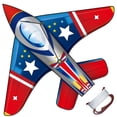 thumbnail image 1 of Avión Kite TOY Life Fighter para niños de 4 a 8 años con cuerda de 90 m, 1 of 8