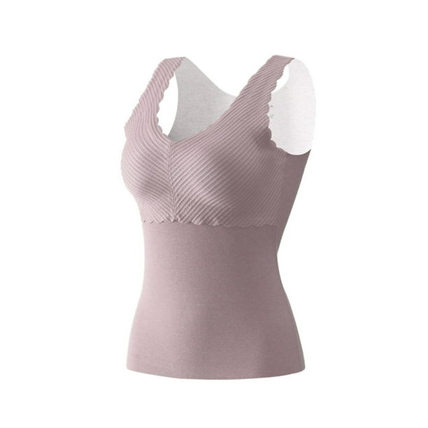 Ropa interior térmica para mujer, de invierno, con autocalentamiento, de encaje, cálida y sin costuras, de forro polar, resistente al frío.