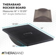 thumbnail image 2 of Tabla de Equilibrio THERABAND Rocker 33x36 cm Entrenador Antideslizante, 2 of 6