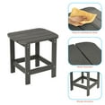 thumbnail image 4 of CHYVARY Outdoor Side Table, Adirondack Coffee Table Made of All-Weather Poly Lumber for Patio, Beach, Garden and Deck,Gray, 4 of 6